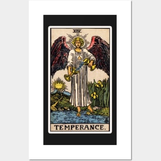 XIV. Temperance Tarot Card Posters and Art